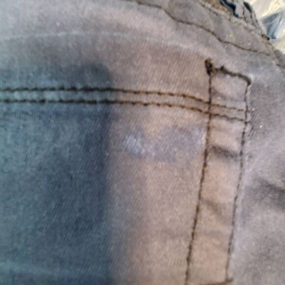 G by Guess Jeans Drexel Skinny Fit Size 29 Dark Blue Wash with black accent Stre - Picture 6 of 6